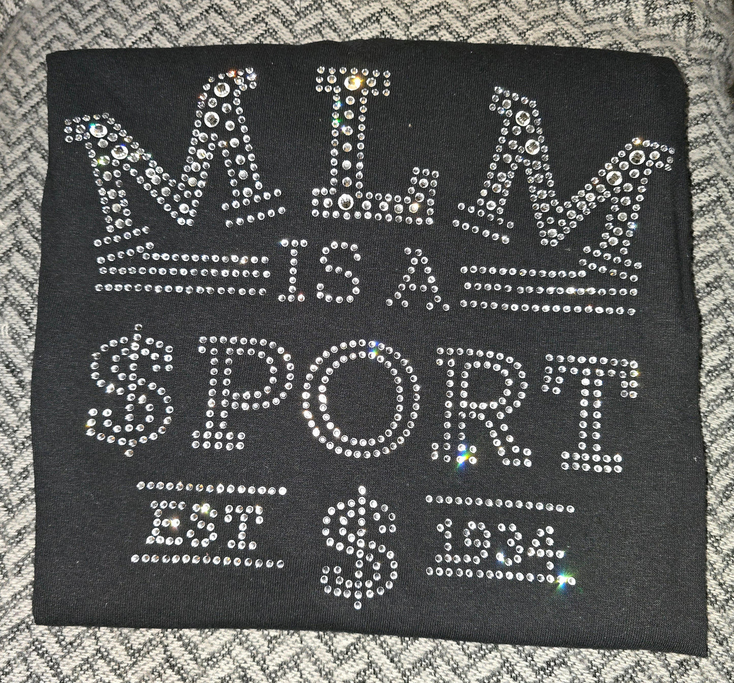 MLM Is a Sport Rhinestone T-Shirt