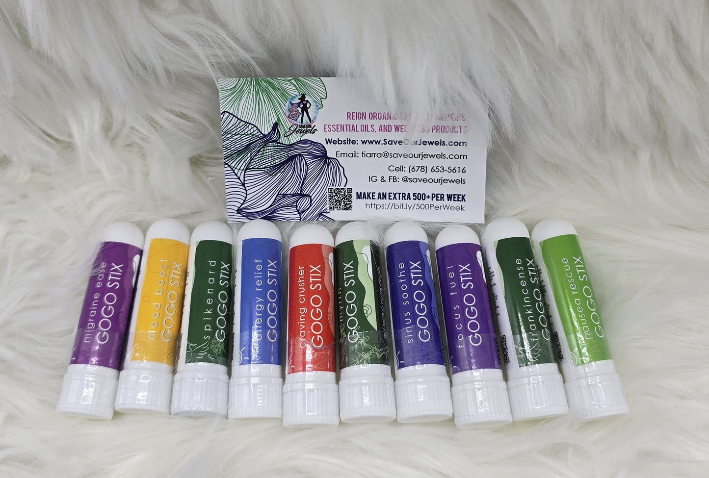 GOGO Stix - Organic Aromatherapy Inhalers