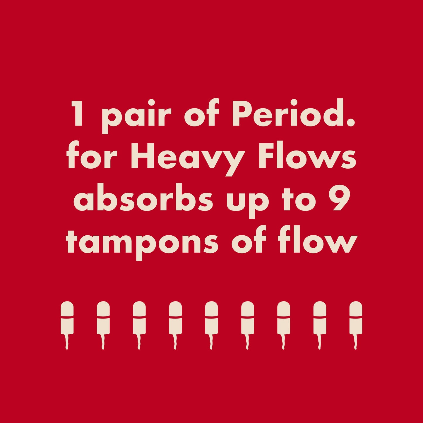 The Teen Period. Bikini in FlowStretch™ For Heavy Flows