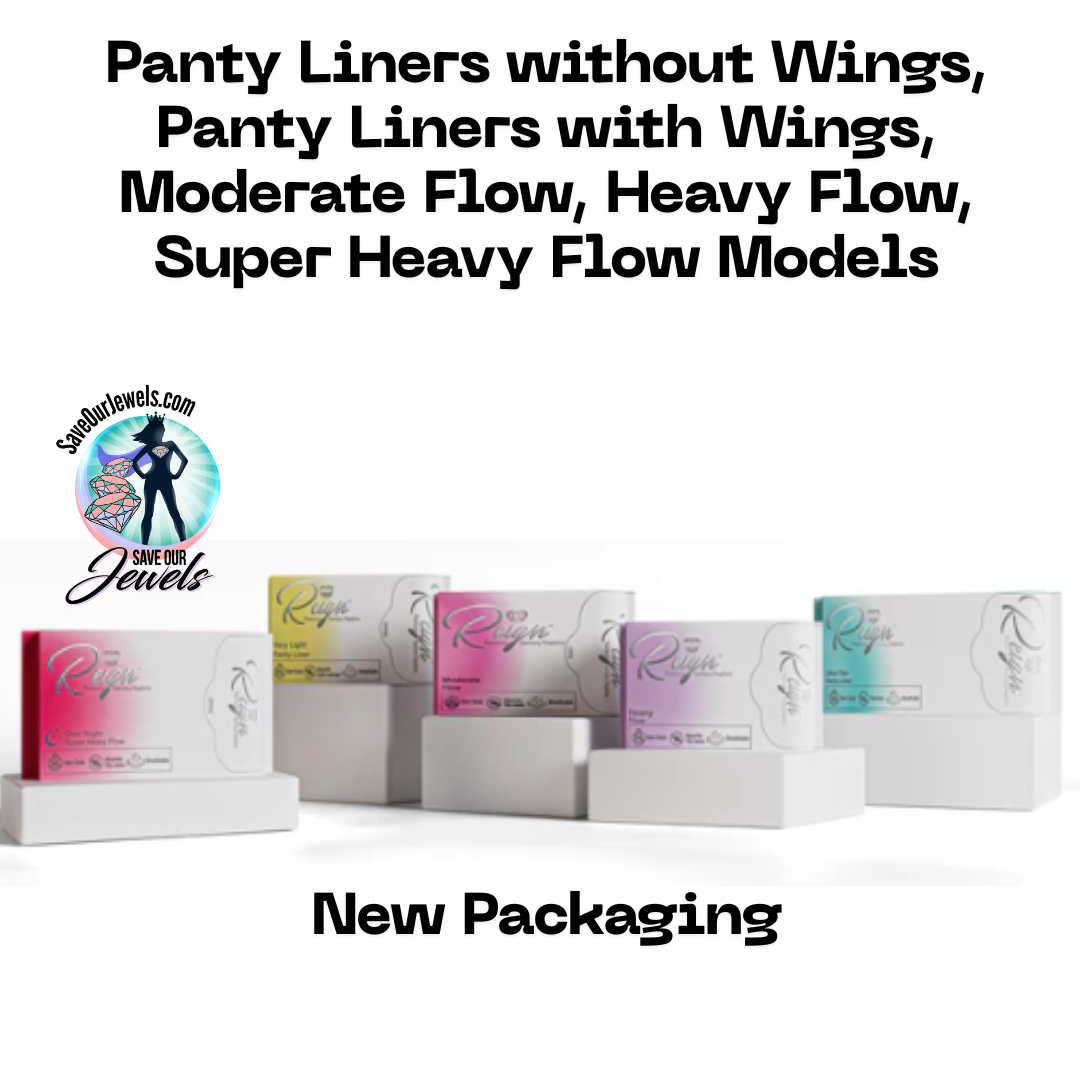 Reign Premium Sanitary Napkins and Panty Liners (Plant-Based and Non-Toxic) - Subscribe & Save!
