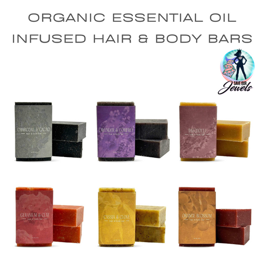 Luxury Organic Hair & Body Bars - 6 Types. Lasts a Full Month! - Subscribe & Save