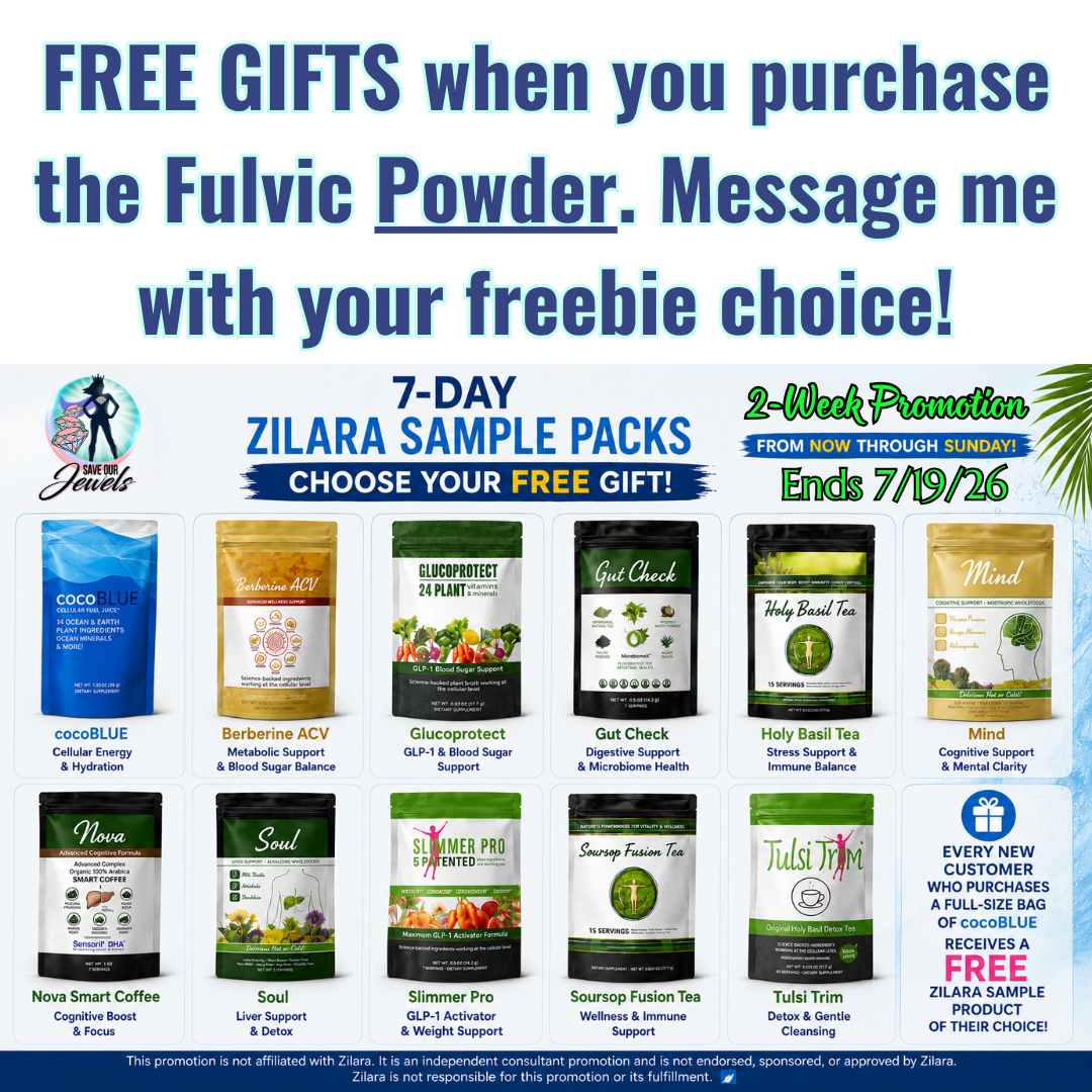 Fulvic Acid Mineral Liquid & Powder - Chelates Heavy Metals, 70+ Minerals & Electrolytes (Lasts 3-4 Months)