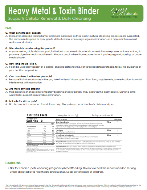ParaCleanse All-Natural Parasite and Toxin Support - 30 Servings