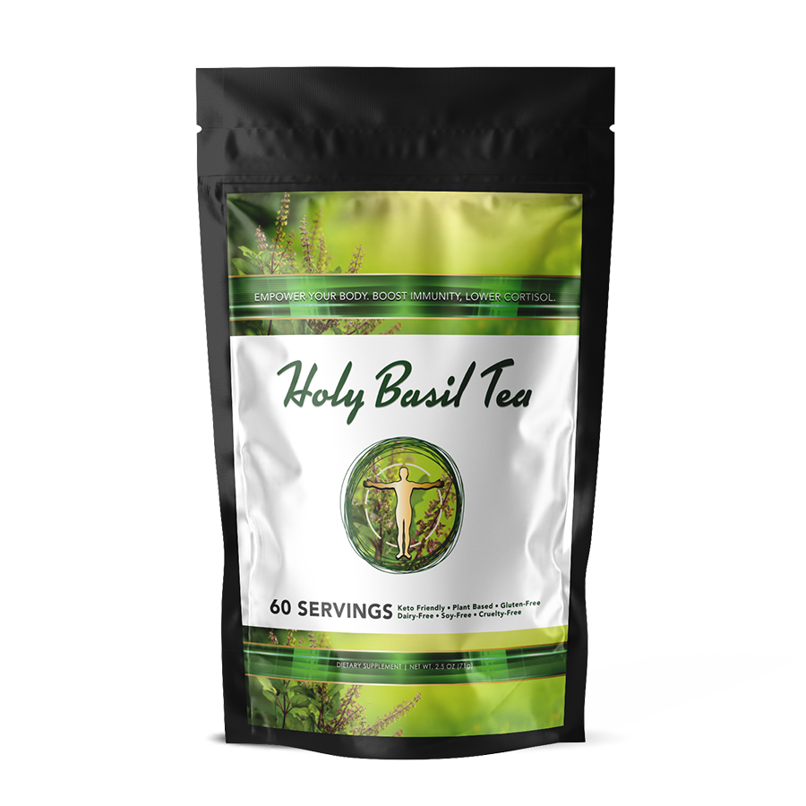 Holy Basil Tea - 60 Servings. Buy 3, Get 1 Free