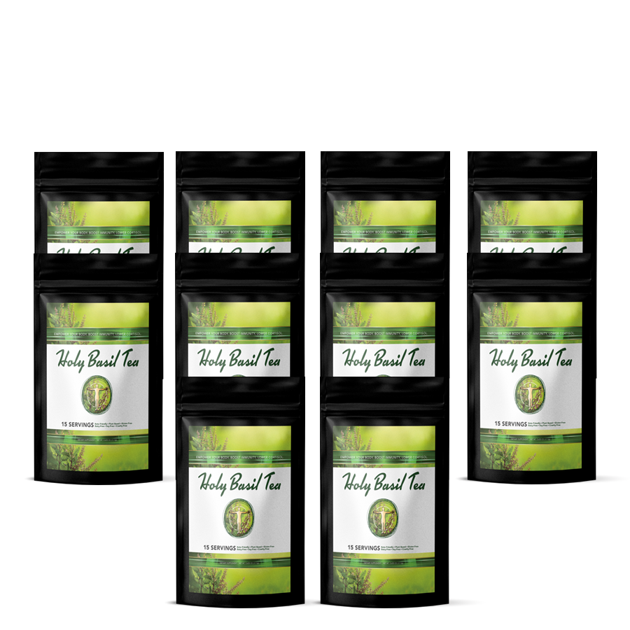 Holy Basil Tea - 60 Servings. Buy 3, Get 1 Free