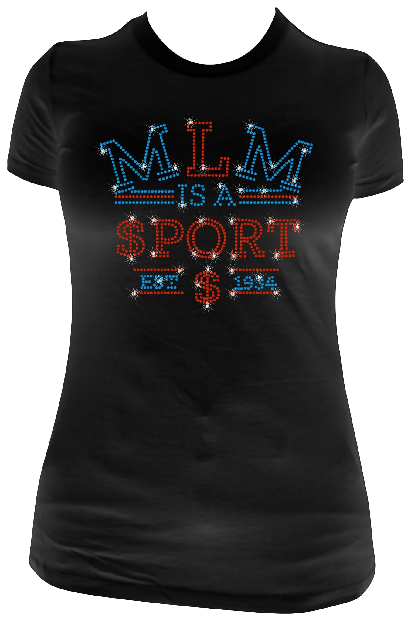 MLM Is a Sport Rhinestone T-Shirt