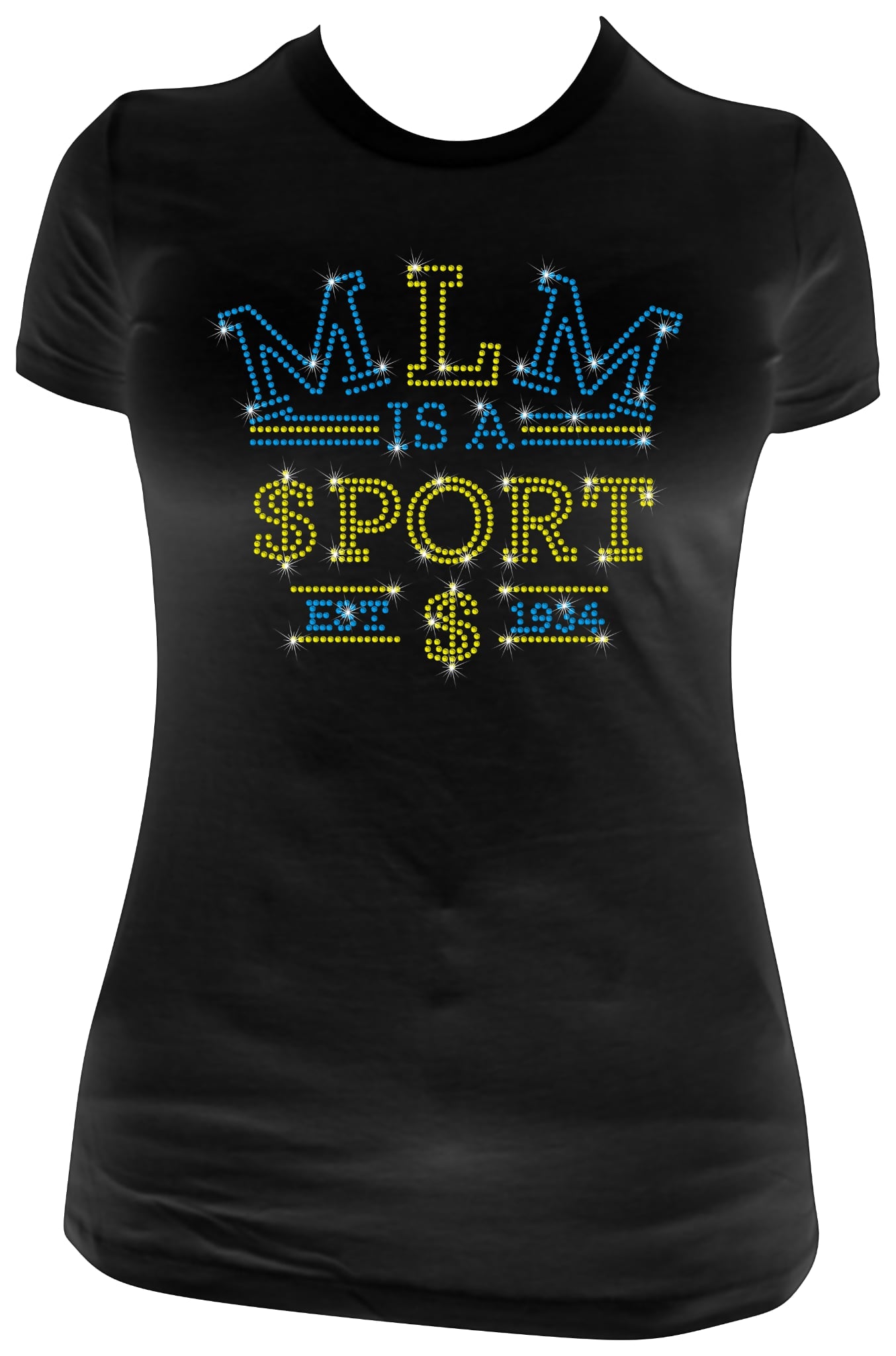 MLM Is a Sport Rhinestone T-Shirt