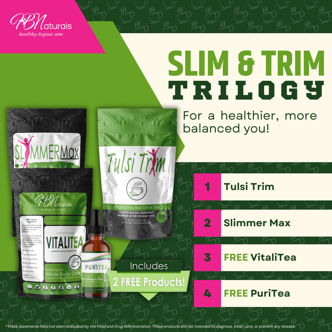 Slim and Trim Trilogy - Detox, Burn Fat, and Thrive!