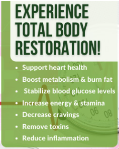 Drink2Drop Total Body Restore Kit - Heart Health, Detox, Energy, Reducing Cravings & Weight Loss - Includes a FREE Gift