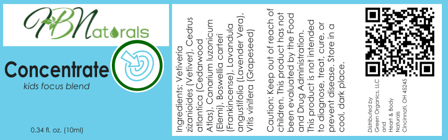 Concentrate Kids Focus Blend Essential Oil