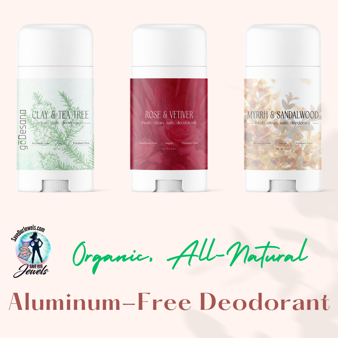 Aluminum-Free Deodorant | Organic & Vegan | Paraben, Phthalate Free | Detoxes Lymph Nodes - Subscribe & Save