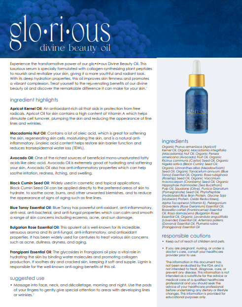 Glorious Divine Facial Serum
