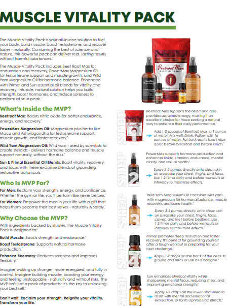 Muscle Vitality Pack + 2 FREE Gifts