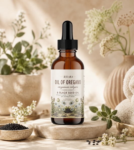 Oil of Oregano with Black Seed Oil - 1 Ounce