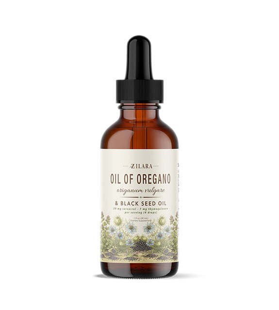 Oil of Oregano with Black Seed Oil - 1 Ounce