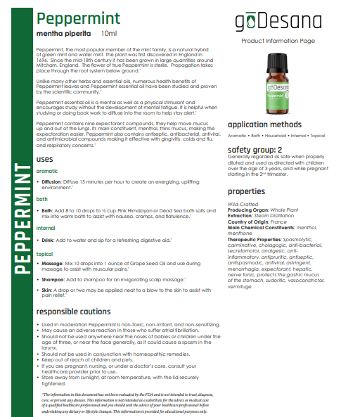 Peppermint Essential Oil