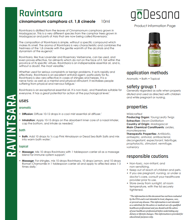 Ravintsara Essential Oil