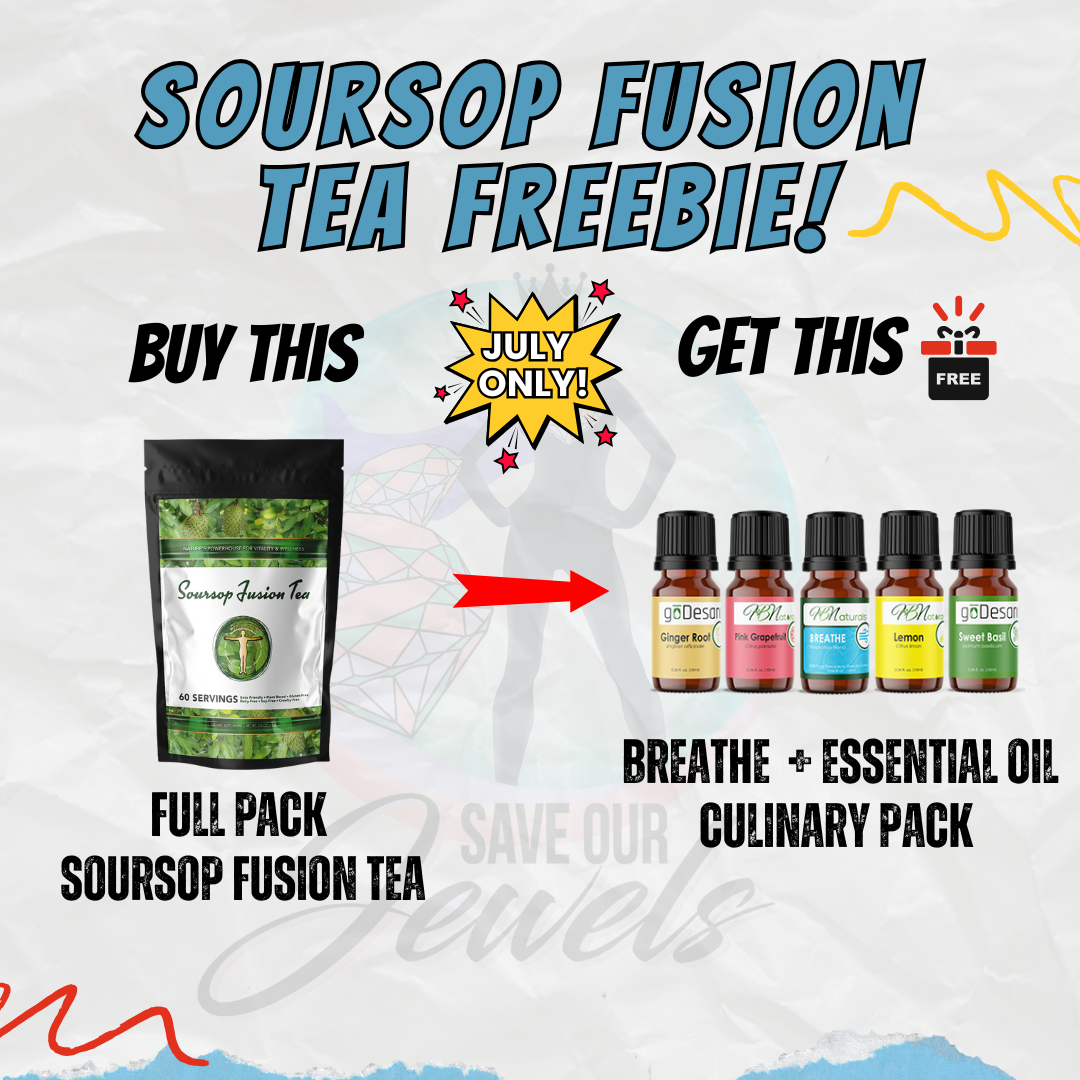Soursop Fusion Tea - For Cellular Health, Stress, Inflammation, Energy