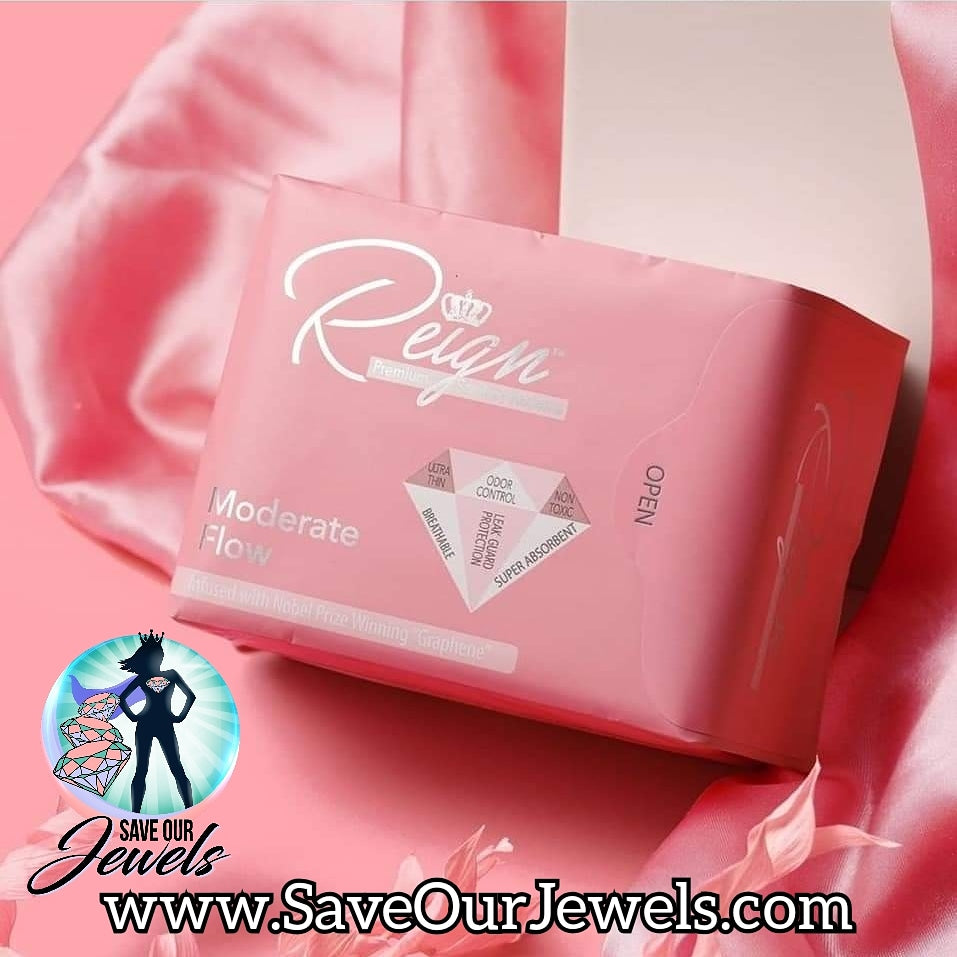 Reign Premium Sanitary Napkins and Panty Liners (Plant-Based and Non-Toxic) - Subscribe & Save!