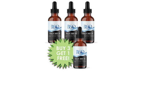 3,000 mg Thymoquinone Organic Cold Pressed Black Seed Oil - Pure & POTENT