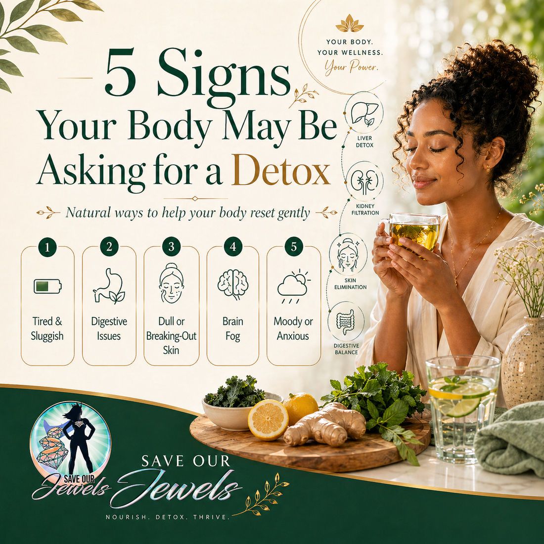 5 Signs Your Body Needs a Detox (And How to Do It Naturally)