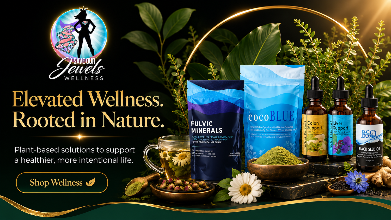 Vitamins, Minerals, and Superfood Blends