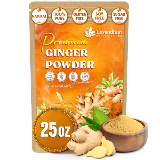 Premium Ginger Powder – Ground Ginger Root – Pure, No Additives – Ideal for Cooking, Baking, Smoothies, and Spice Blends