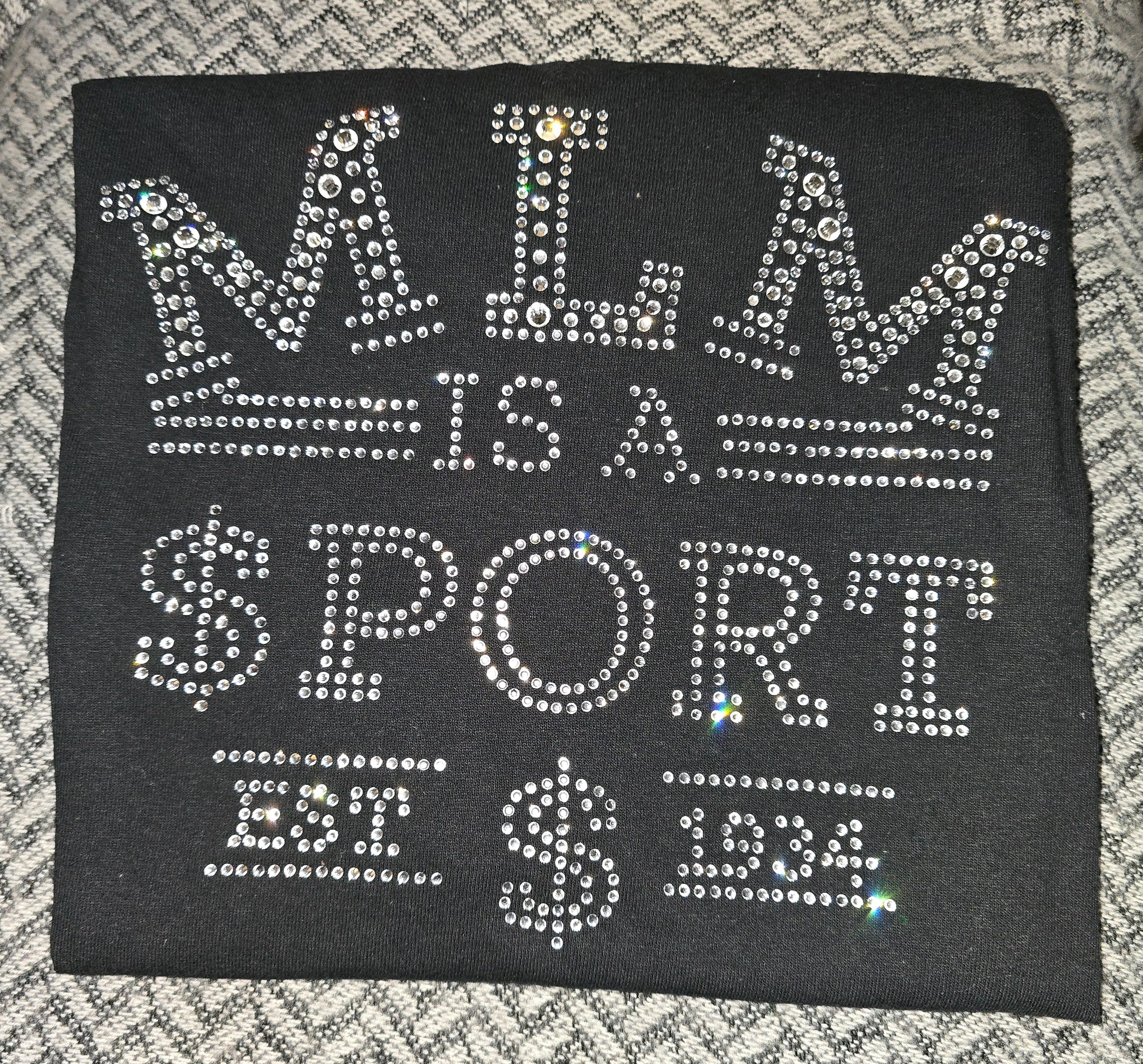 MLM Is a Sport Rhinestone T-Shirt