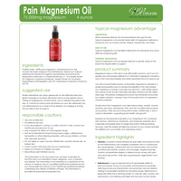 Topical Magnesium Oils - 75,000 mg per 4 oz Bottle