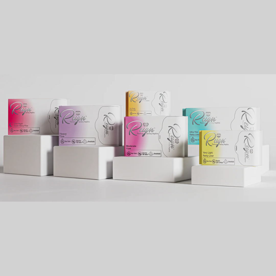 Reign Premium Sanitary Napkins and Panty Liners (Plant-Based and Non-Toxic) - Subscribe & Save!