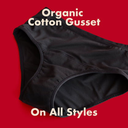 The High Waisted Period. in SportyStretch™ For Heavy Flows