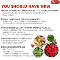 Hormone Balance Natural Menstrual Cycle Support Tea