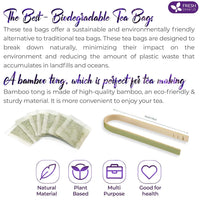Premium Lavender Mint Tea Bags. 100% Natural, Blend of Lavender, Peppermint, Sage and Licorice