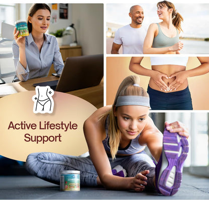 Sea Moss Gummies, Strawberry Flavor Vegan Gummies