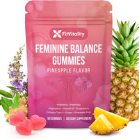 Premium Vaginal Probiotics & Digestive Health Gummies – Probiotics, Collagen Type II, Chasteberry, Vitamin D & Magnesium