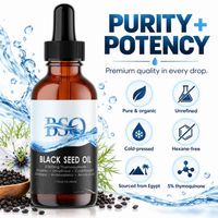 3,000 mg Thymoquinone (5%) Hexane-Free Organic Cold Pressed Black Seed Oil - Pure & POTENT