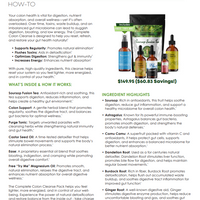Complete Colon Cleanse Kit - Eliminate Waste and Toxins & Boost Energy.