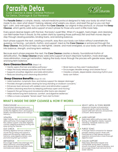 Deep Cleanse Wellness Kit