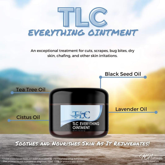 TLC Everything Ointment - Treats Skin Irritations, Cuts, and Scrapes Naturally