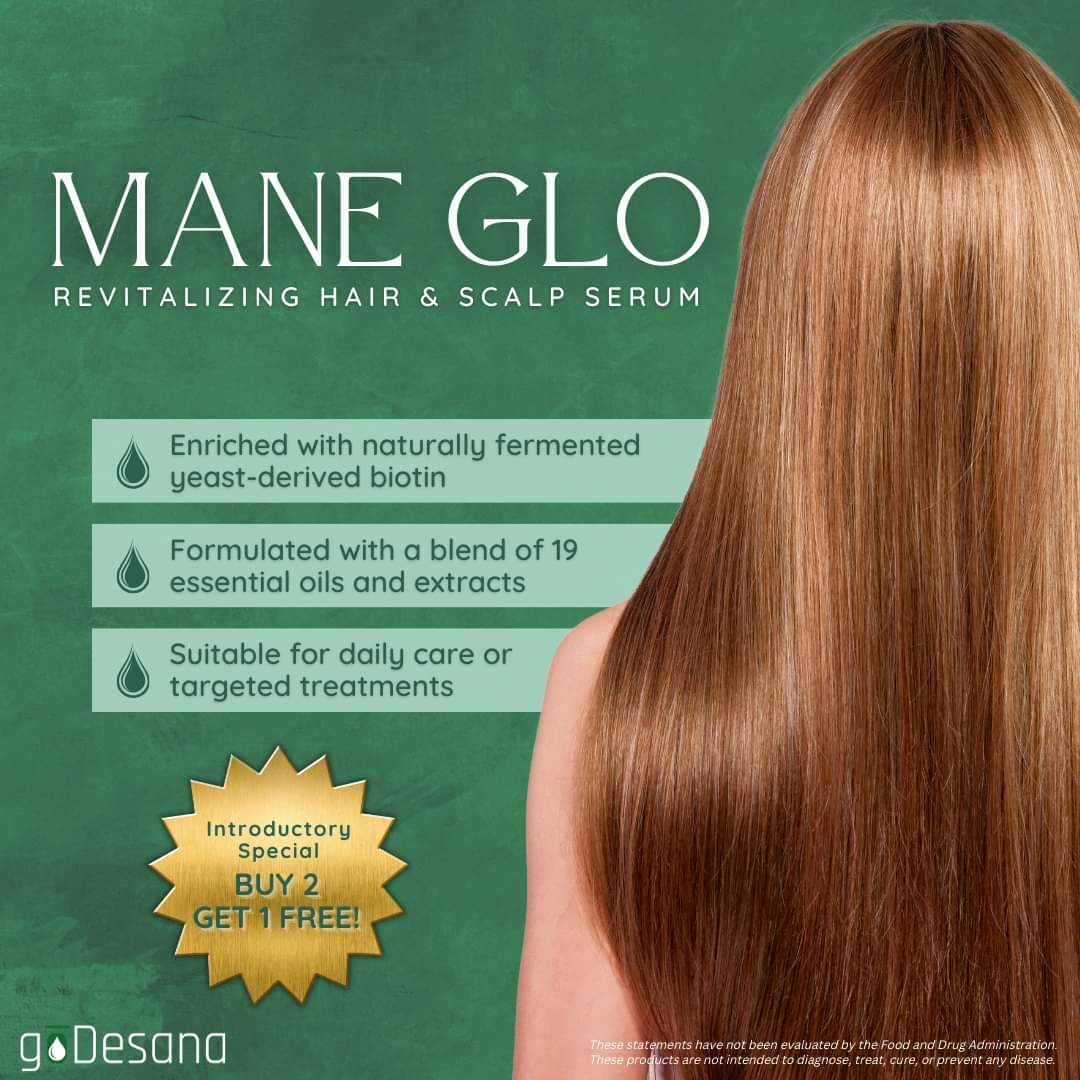 Mane Glo Revitalizing Hair and Scalp Serum