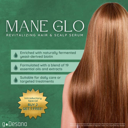 Mane Glo Revitalizing Hair and Scalp Serum