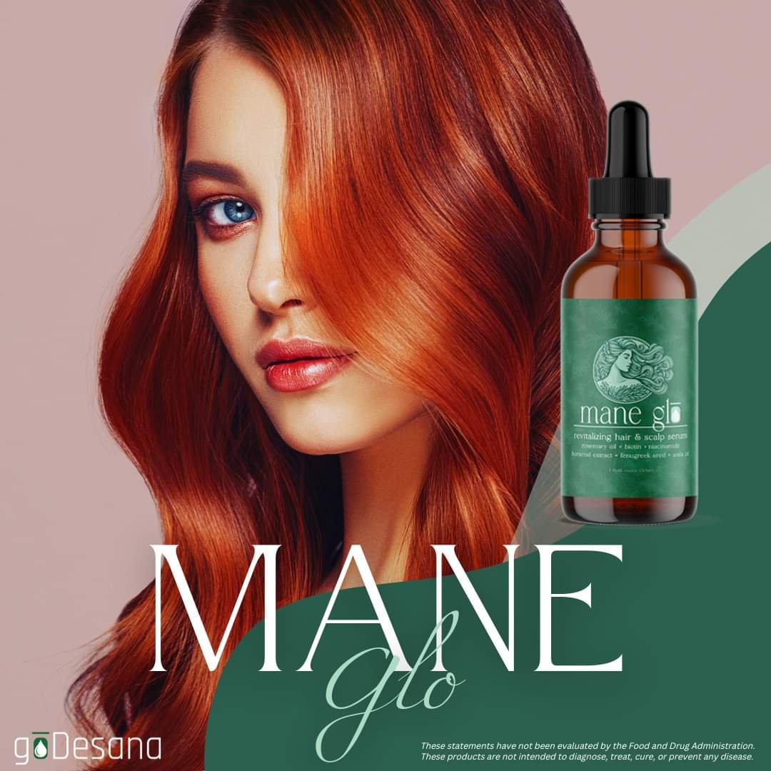 Mane Glo Revitalizing Hair and Scalp Serum