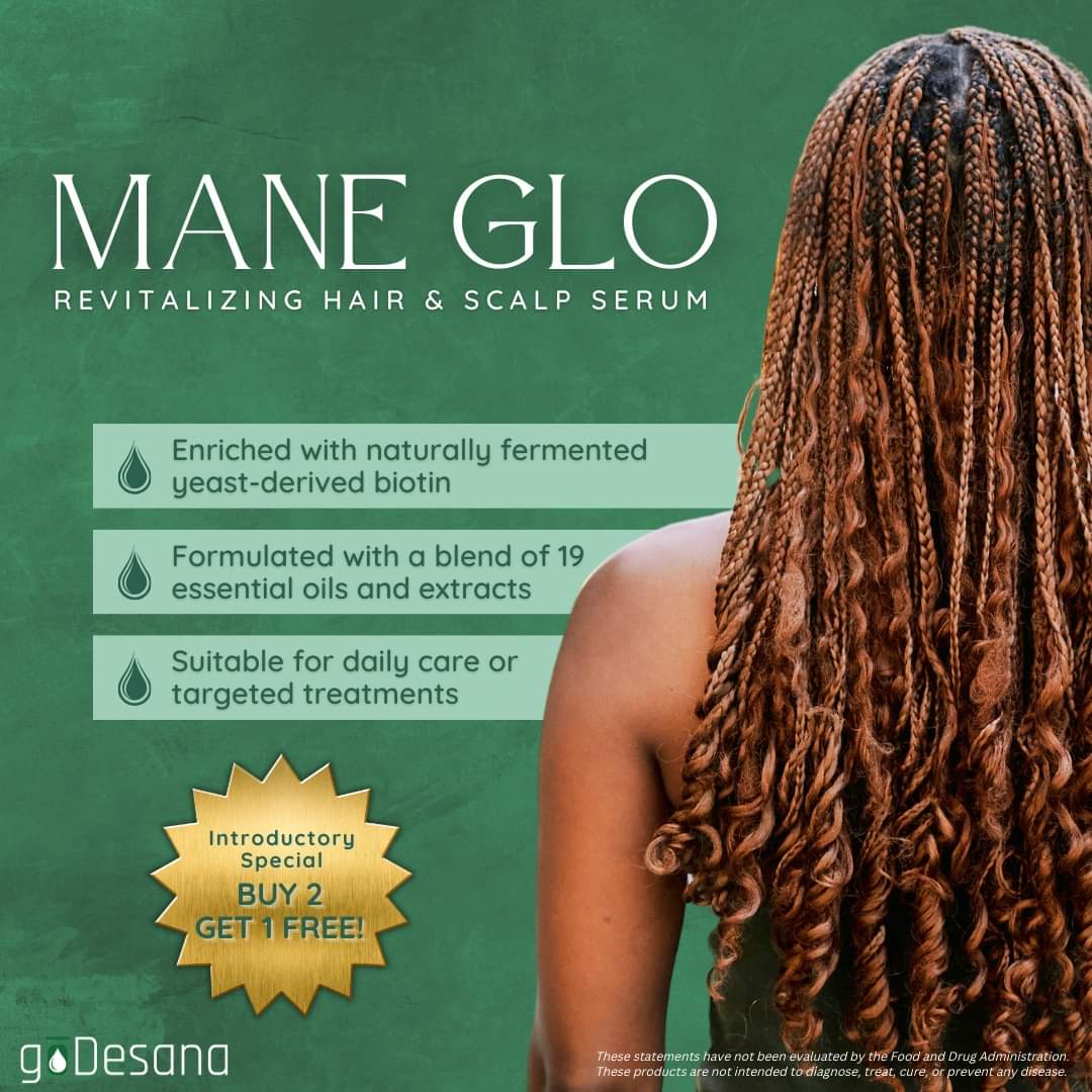 Mane Glo Revitalizing Hair and Scalp Serum