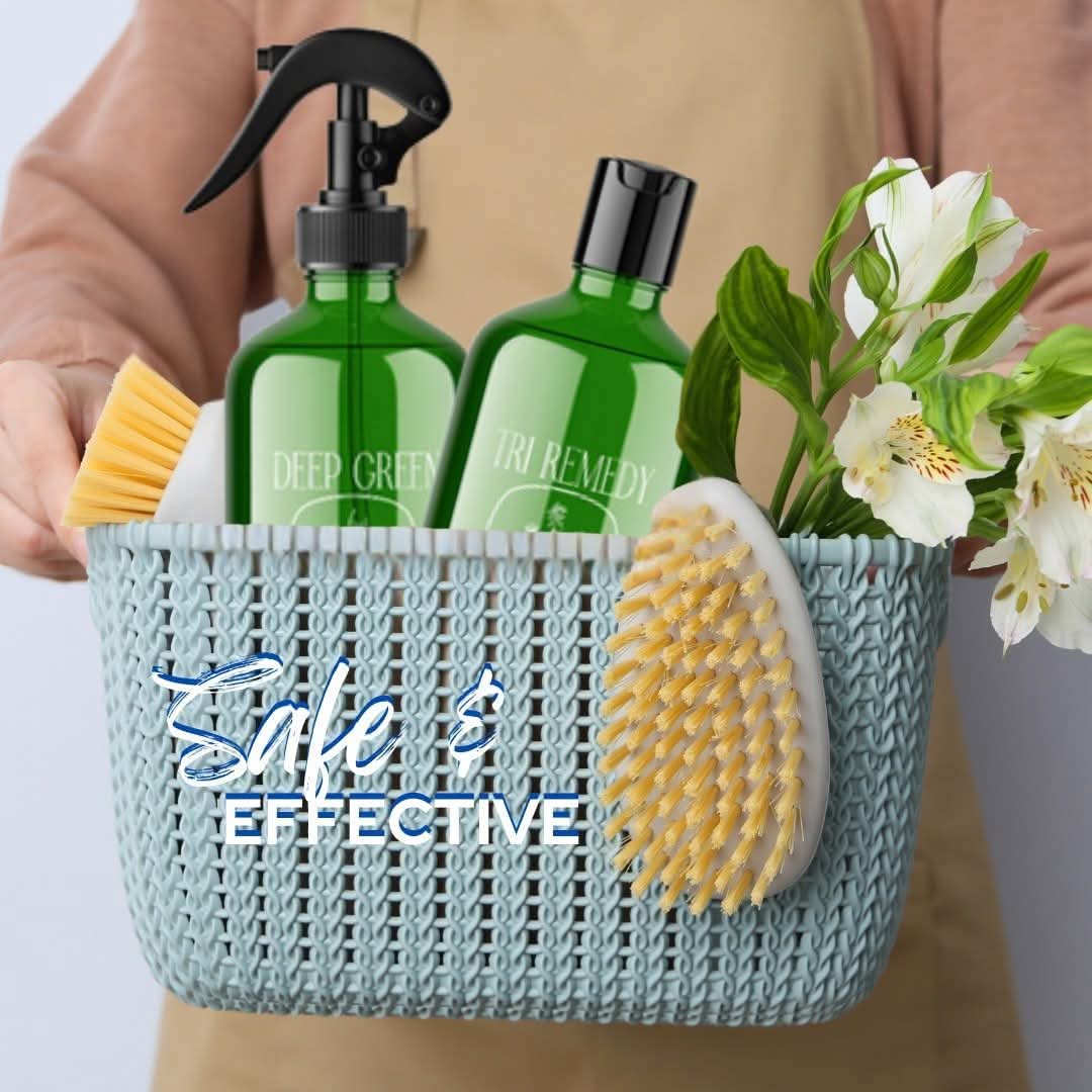 Eco-Friendly Surface Cleaner Trio – Plant-Based, Non-Toxic | Safe for Kids & Pets