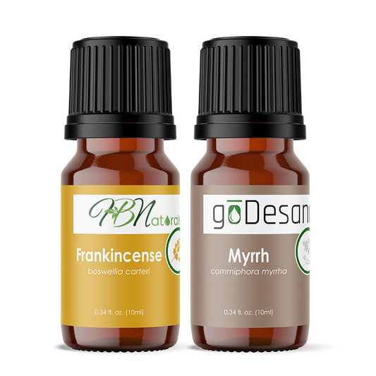 Frankincense & Myrrh Essential Oil Duo