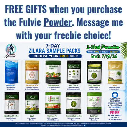 Fulvic Acid Mineral Liquid & Powder - Chelates Heavy Metals, 70+ Minerals & Electrolytes (Lasts 3-4 Months)