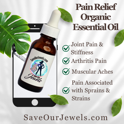 Pain Relief Oil - Great for Joint and Arthritis Pain