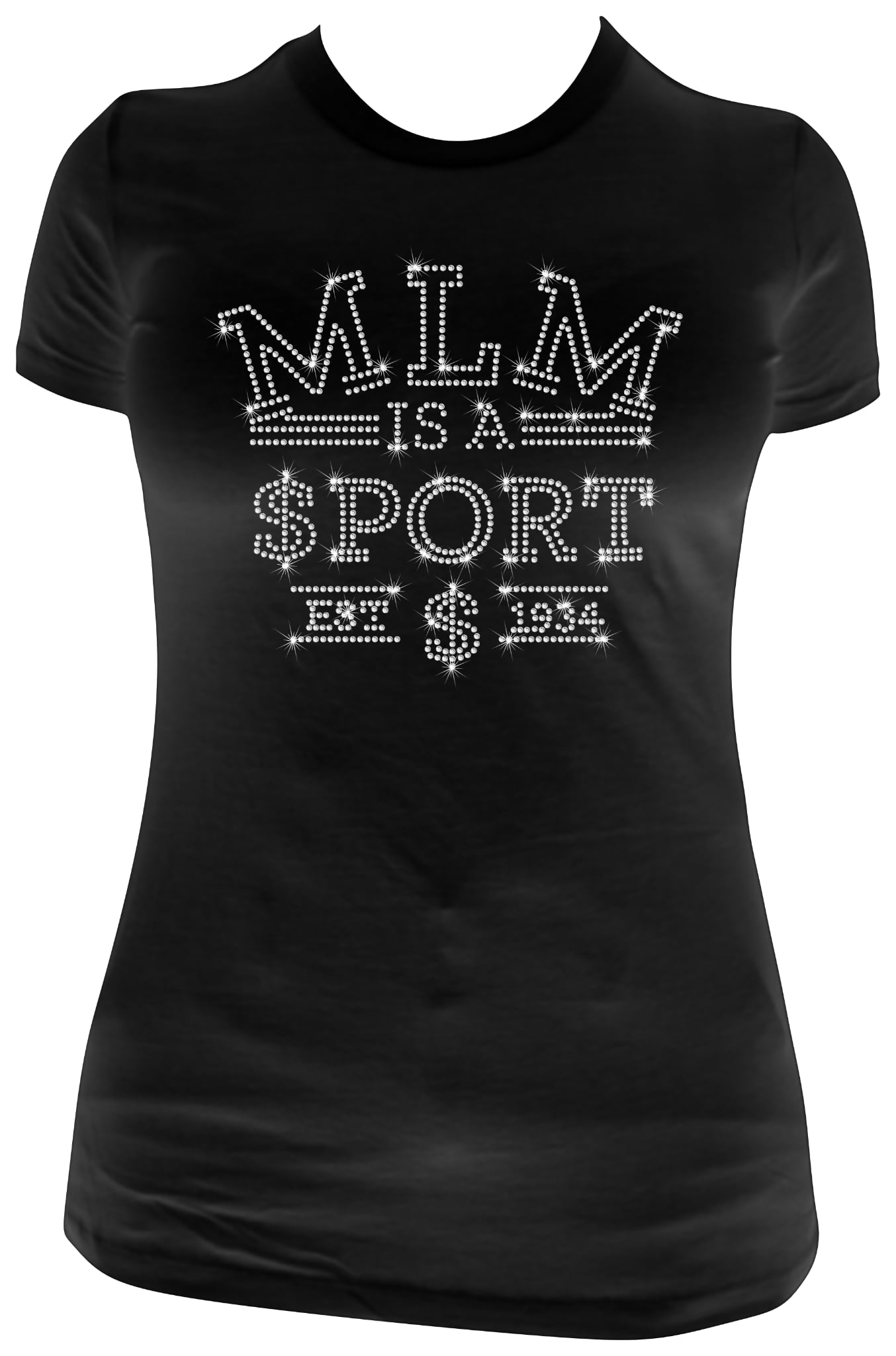 MLM Is a Sport Rhinestone T-Shirt