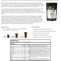 Nova Organic Smart Coffee for Cognitive Function, Memory, Focus, and Motivation