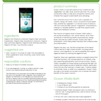 Ocean Vitality Thyroid and Mineral Support - 100 Servings